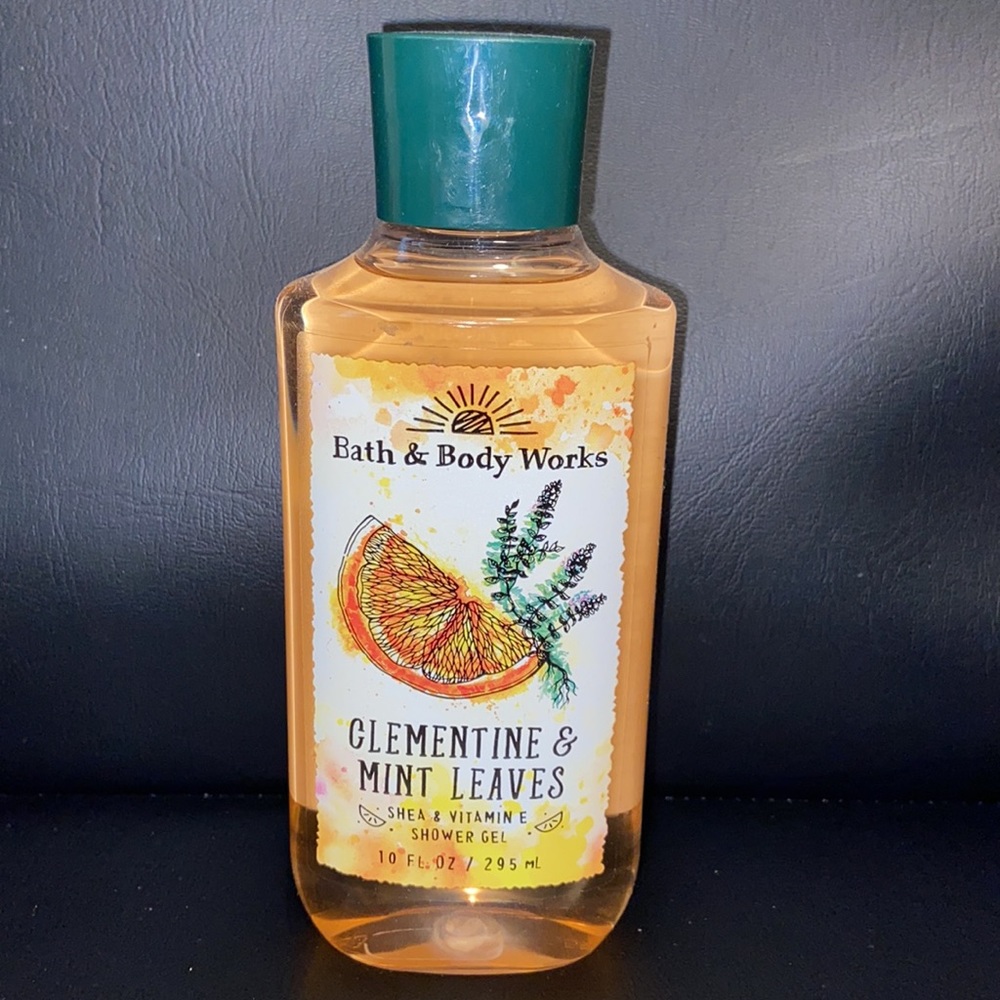 NEW: CLEMENTINE & MINT LEAVES Shower Gel Body Wash - Picture 2 of 8